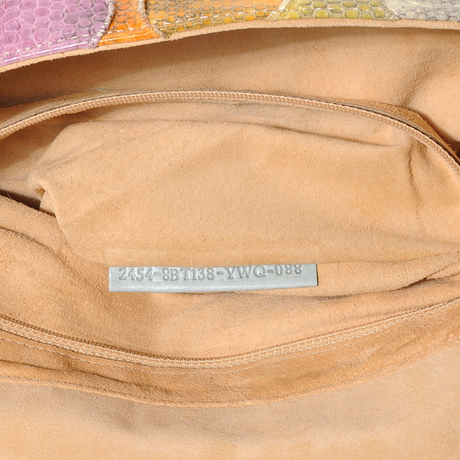 Fendi Watersnake Circle Maxi Baguette Multicolor 7 of 7