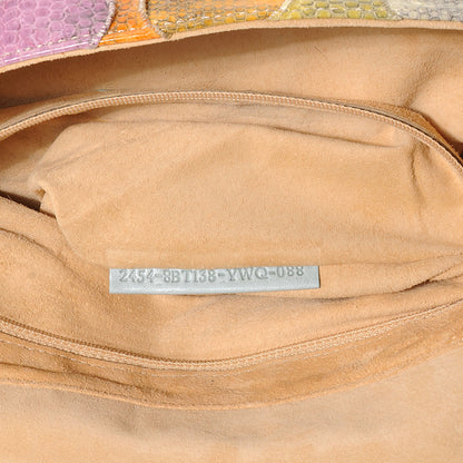 Fendi Watersnake Circle Maxi Baguette Multicolor 7 of 7