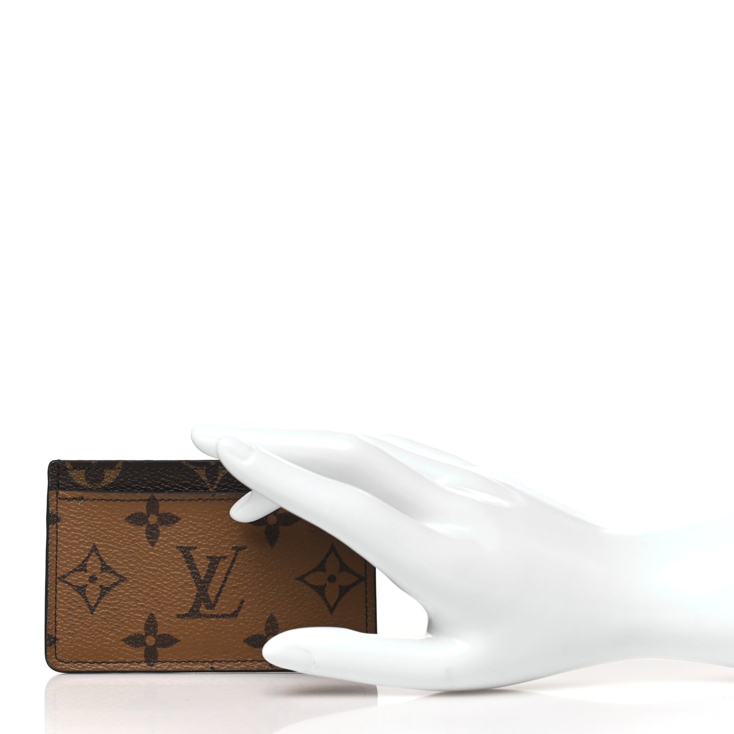 Reverse Monogram Card Holder