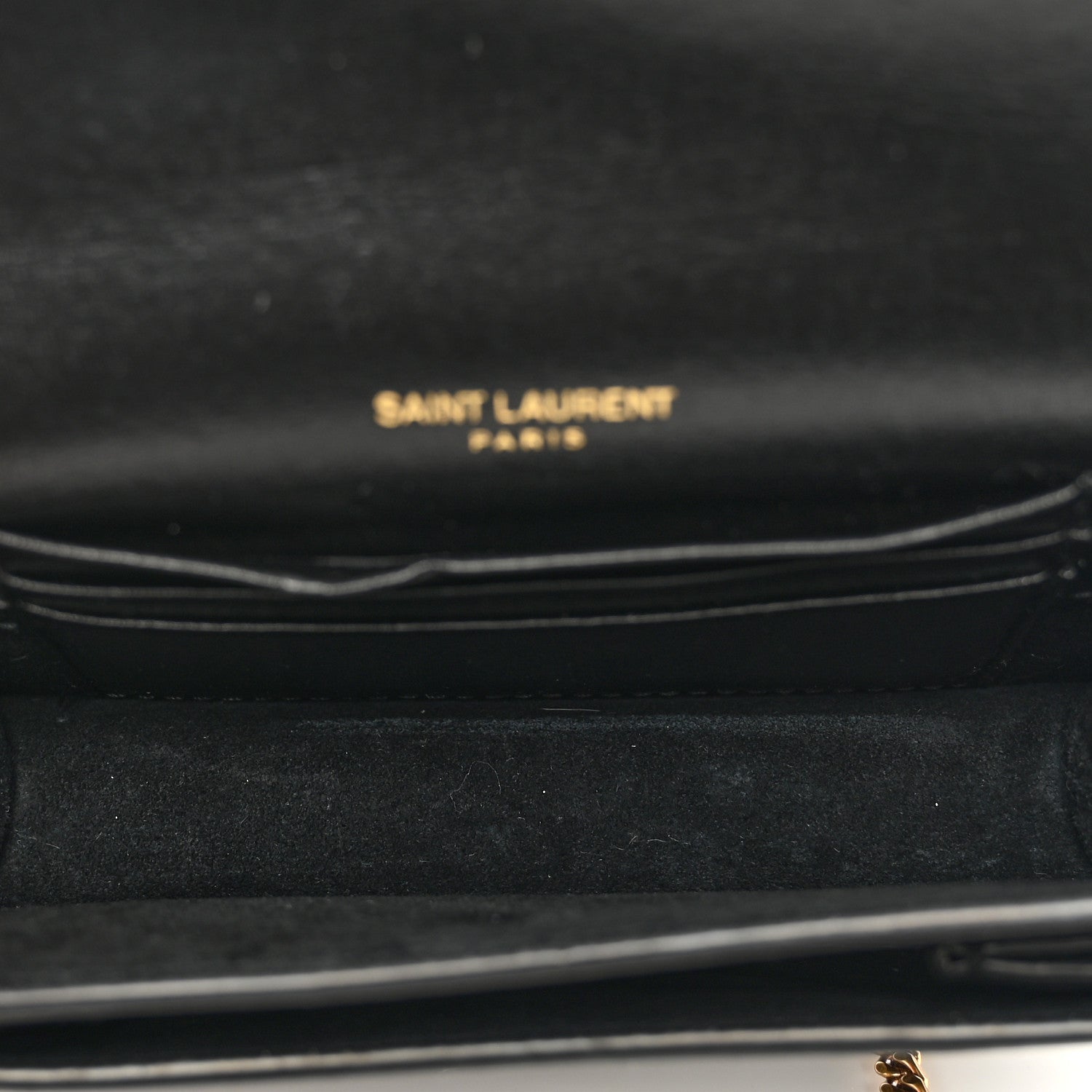 Saint Laurent Smooth Calfskin Sunset Baby Belt Bag Black 6 of 9