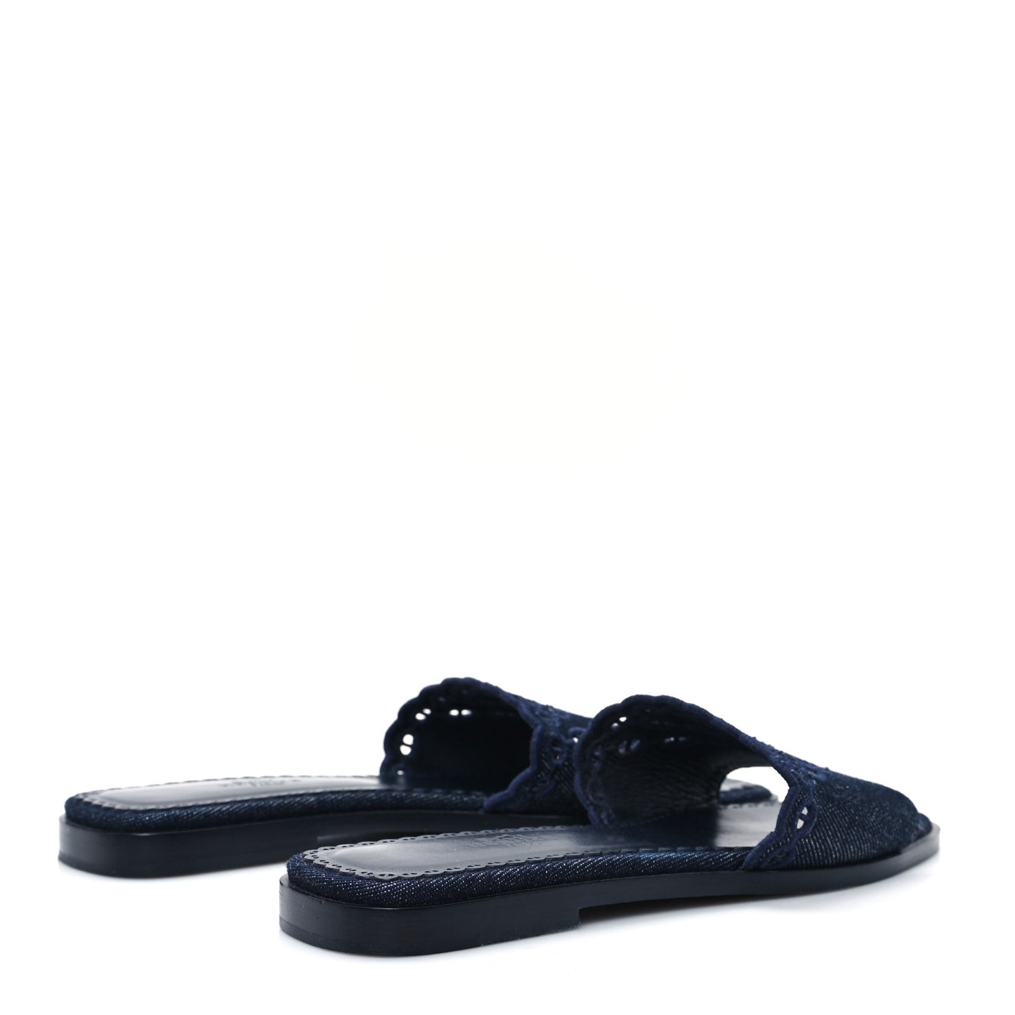 Denim Chaine d'Ancre Gaelle Sandals 38.5 Blue