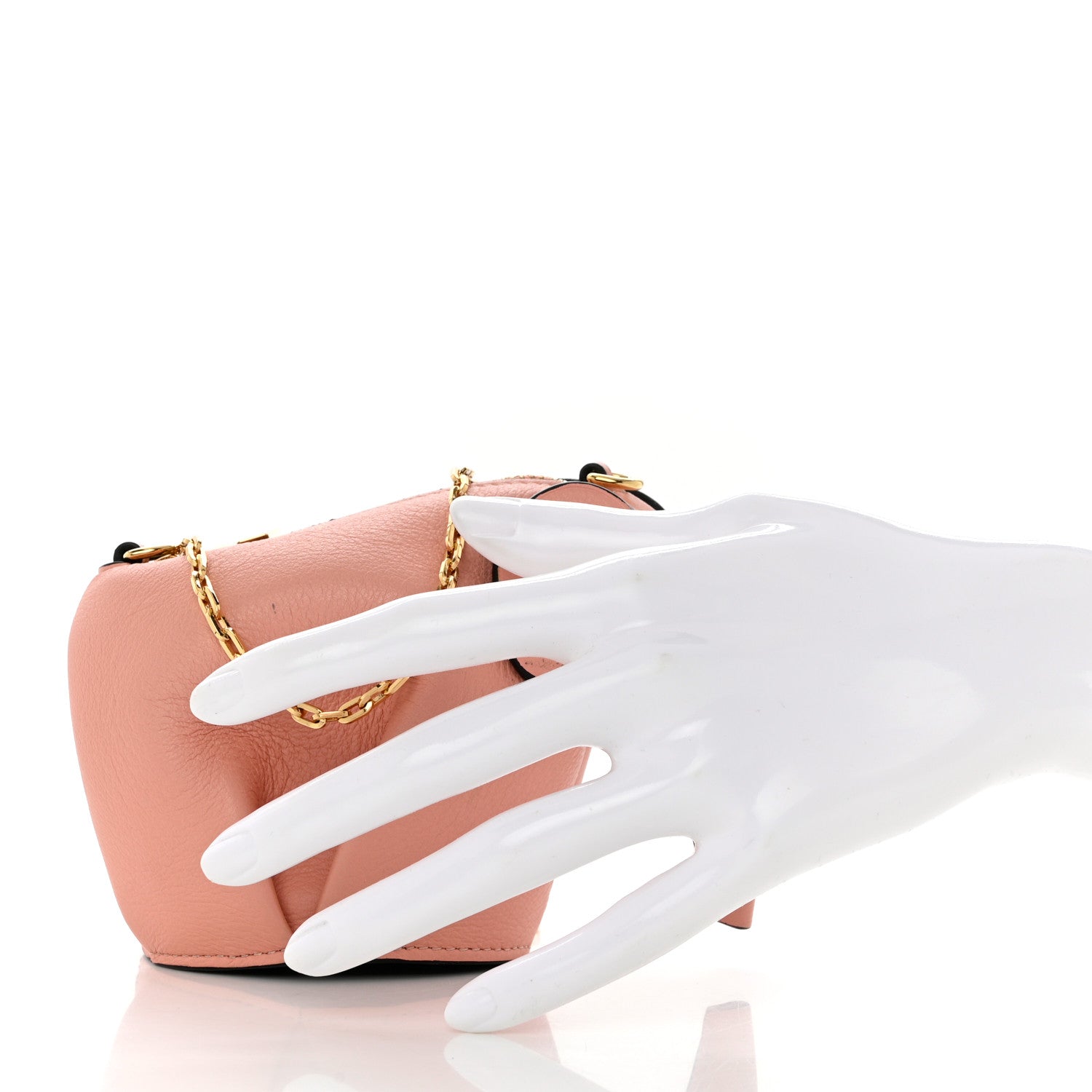Loewe Calfskin Mini Elephant Crossbody Bag Pink 2 of 9