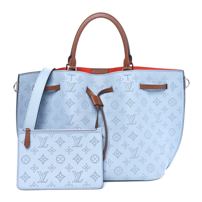 Louis Vuitton Mahina Girolata Blue Horizon Pumpkin 3 of 10
