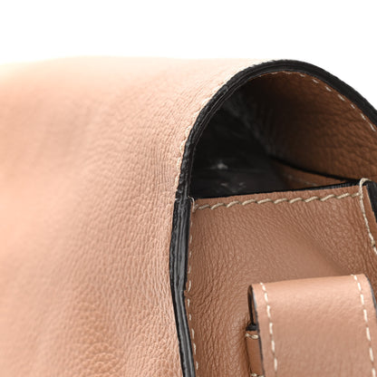 Chloe Calfskin Medium Marcie Round Crossbody Bag Nut 14 of 17