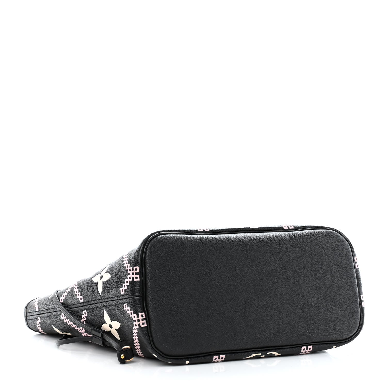 Louis Vuitton Empreinte Monogram Giant Broderies Neverfull MM Black 4 of 11