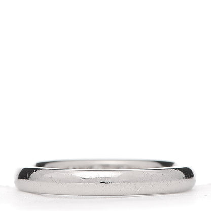 Tiffany Platinum 3 Diamond Elsa Peretti Band Ring 50 5.5 3 of 4