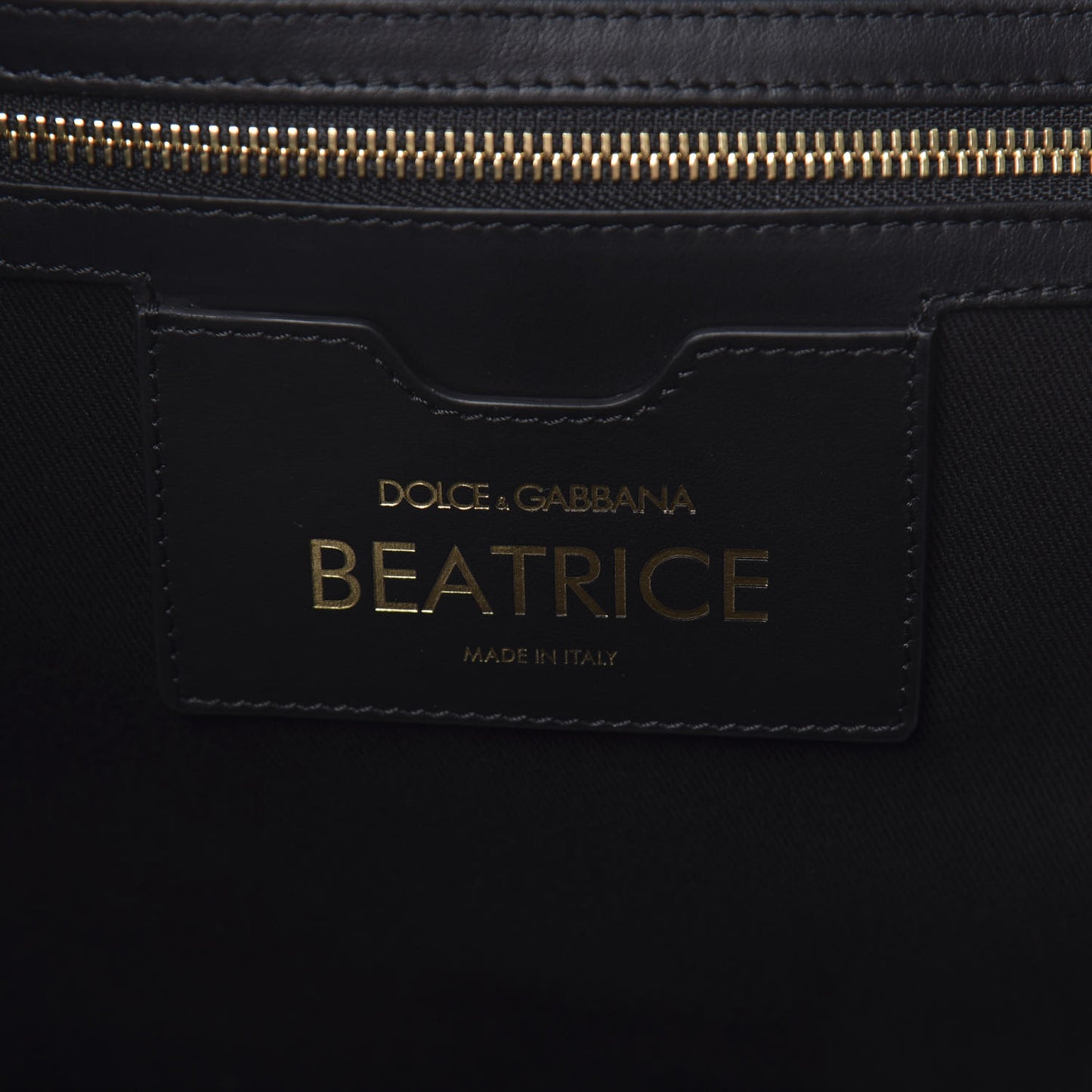 Calfskin Graffiti Printed Tote Black