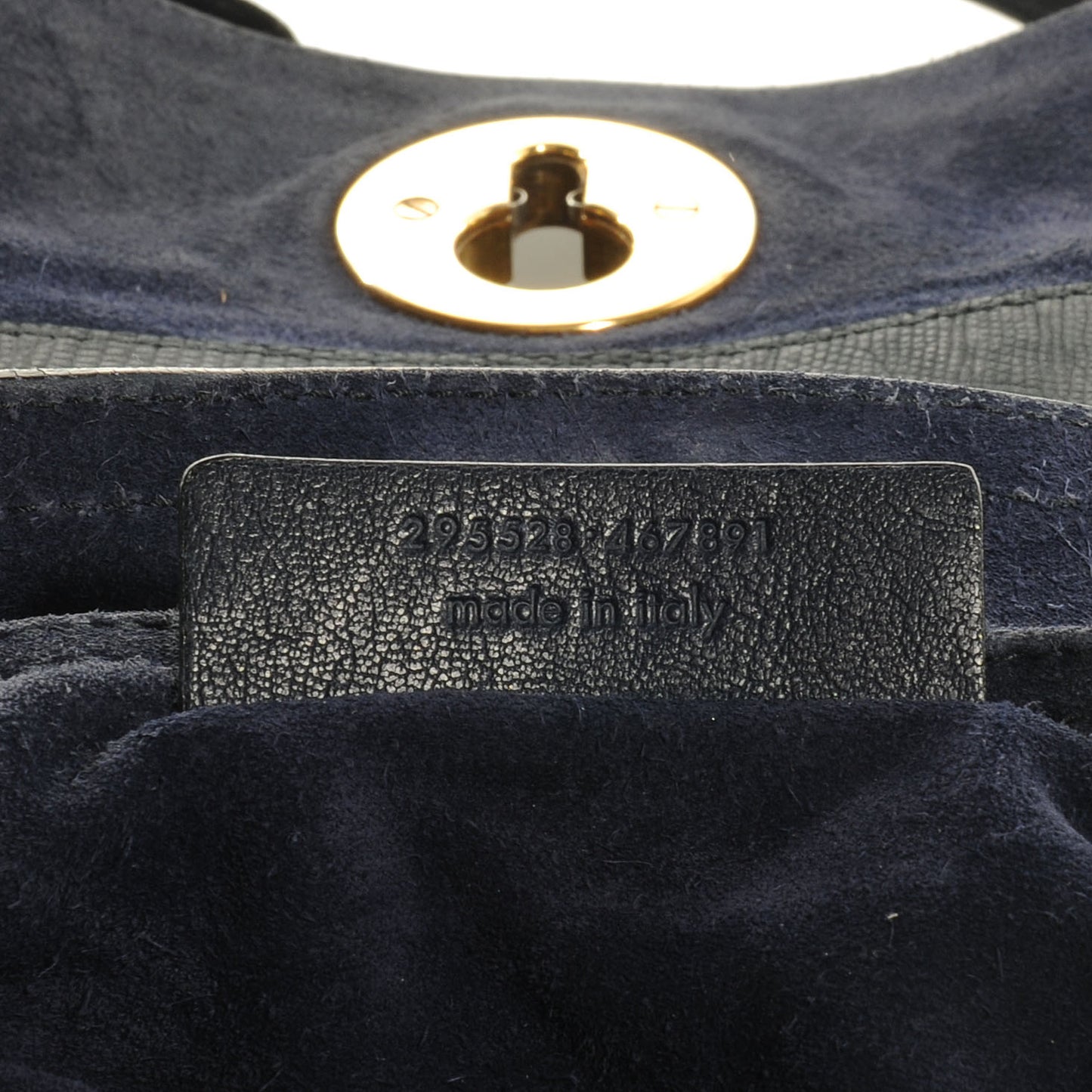Leather Lizard Embossed Muse Two Blue