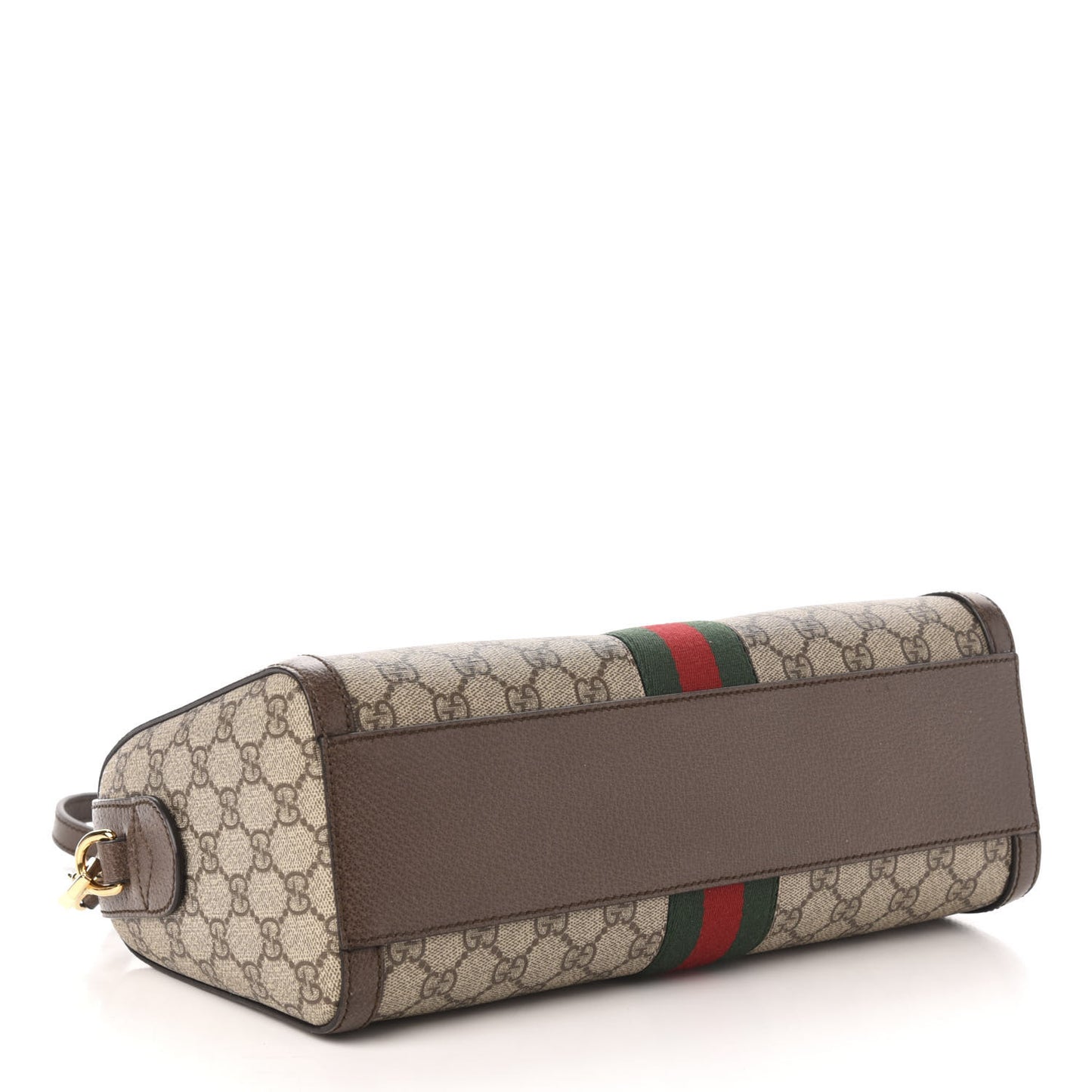 GG Supreme Monogram Web Medium Ophidia Boston Brown