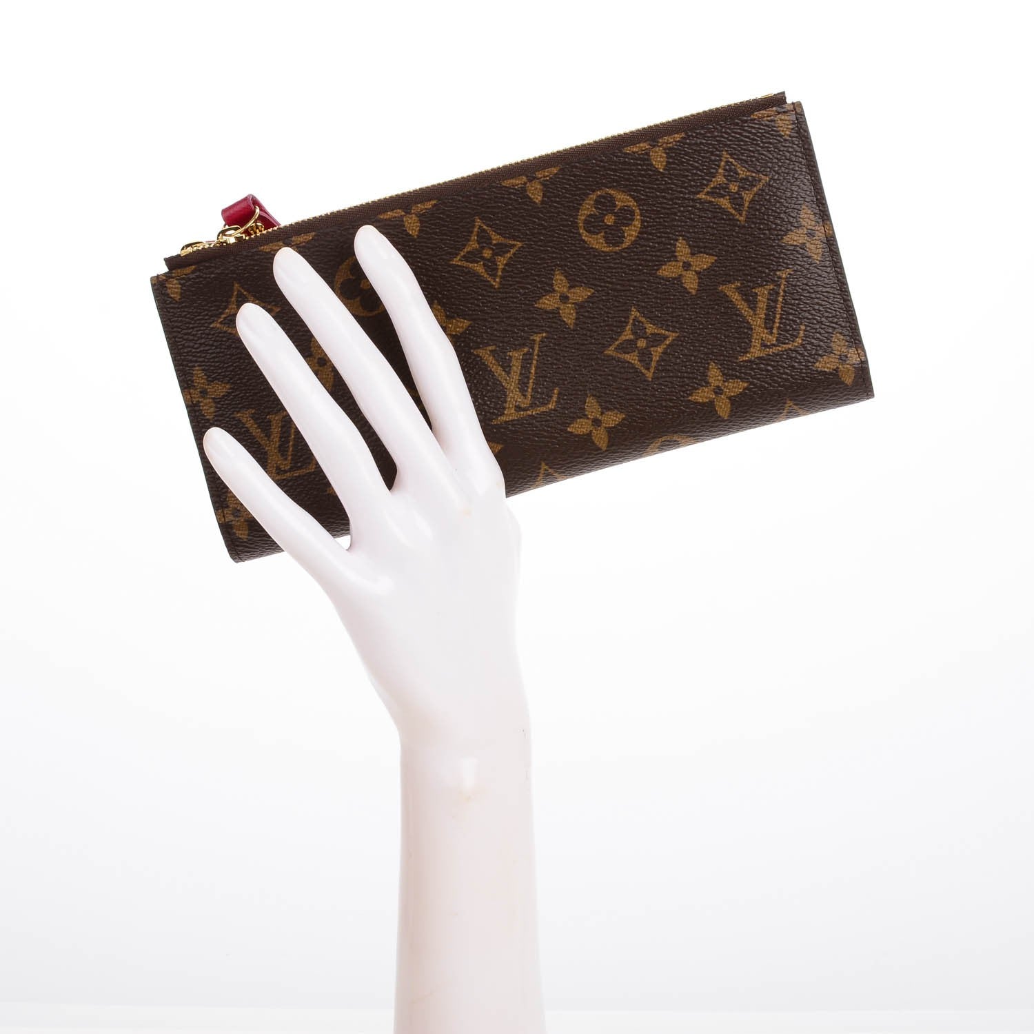 Louis Vuitton Monogram Adele Wallet Fuchsia 2 of 7