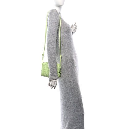 Bottega Veneta Nappa Intrecciato Mini Loop Camera Bag Fennel 2 of 9
