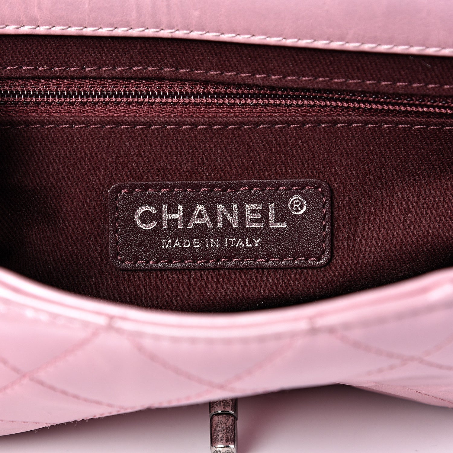 Chanel Glazed Calfskin Quilted Mini Coco Pleats Flap Pink 5 of 10