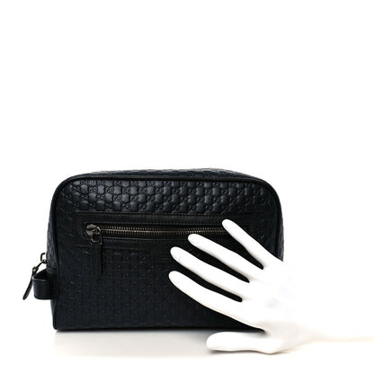 Gucci Microguccissima Toiletry Case Black 2 of 9