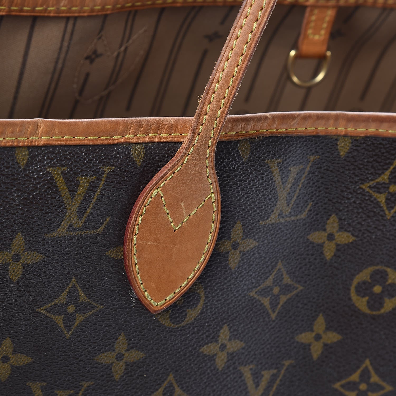 Louis Vuitton Monogram Neverfull MM 23 of 24