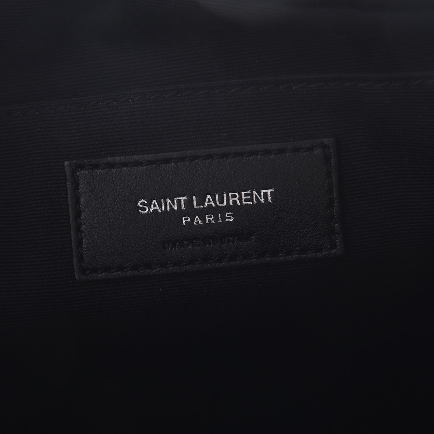 Saint Laurent Lambskin Monogram Small Lou Camera Bag Asphalt 6 of 9