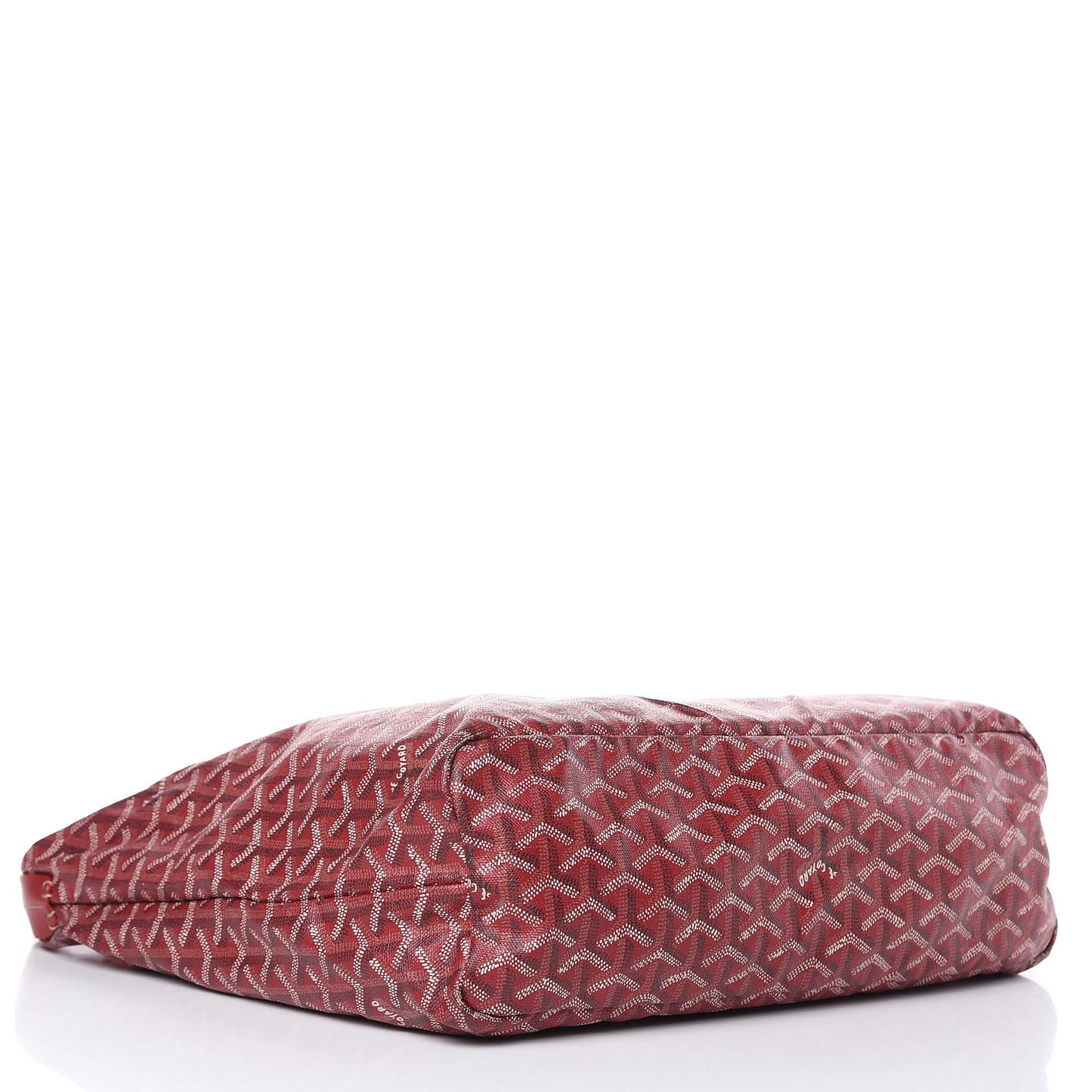 Goyardine Fidji Zip Hobo Red