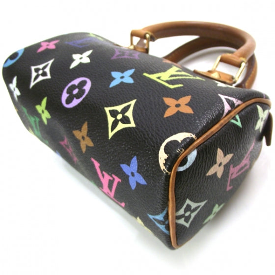 Monogram Multicolor Mini Sac HL Speedy Black