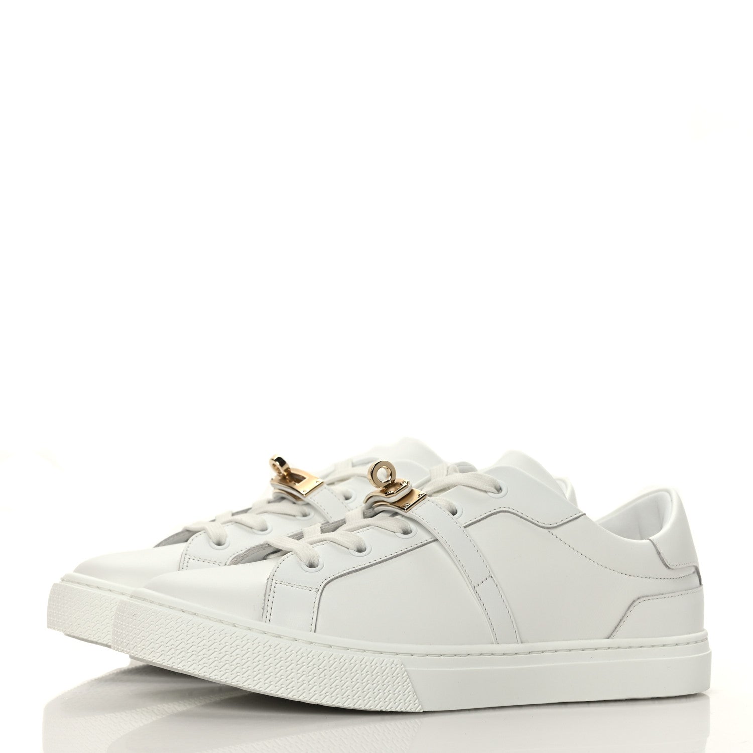 Hermes Calfskin Day Sneakers 39.5 White 3 of 9
