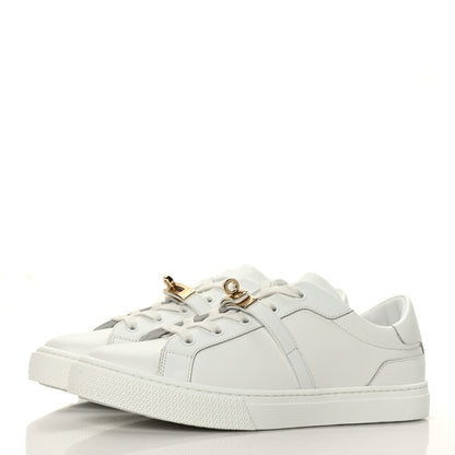 Hermes Calfskin Day Sneakers 39.5 White 3 of 9