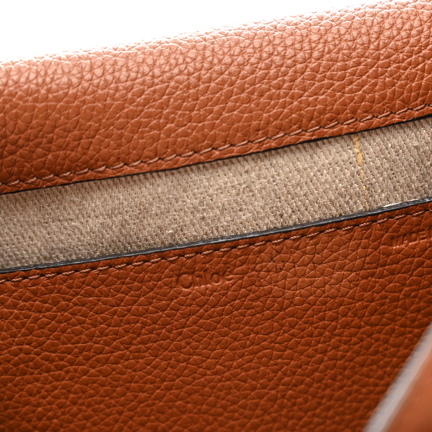 Chloe Calfskin Medium Marcie Round Crossbody Bag Tan 6 of 13