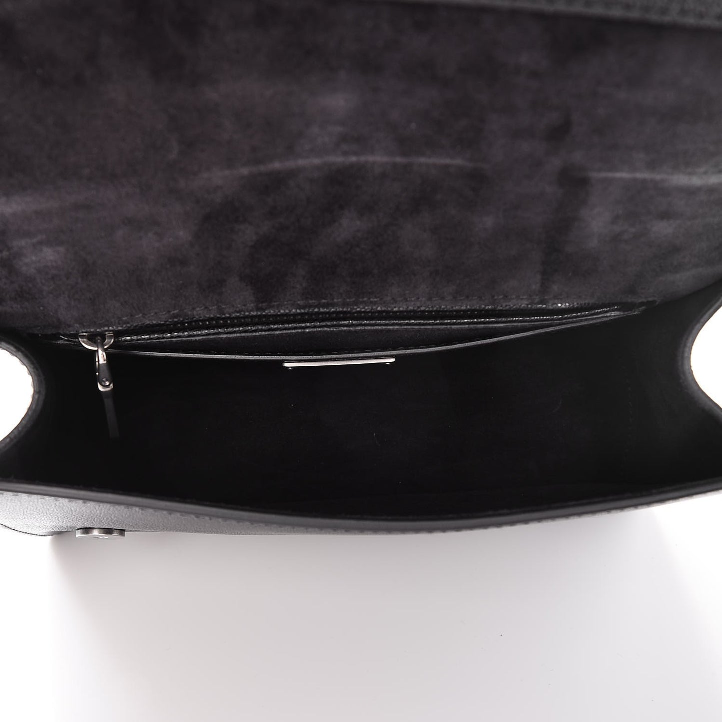 Goatskin Madras Soft Calf Crystal Embellished Shoulder Bag Nero Black
