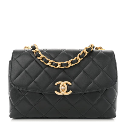 Chanel Shiny Caviar Quilted Small Flap Bag Black 1 of 12