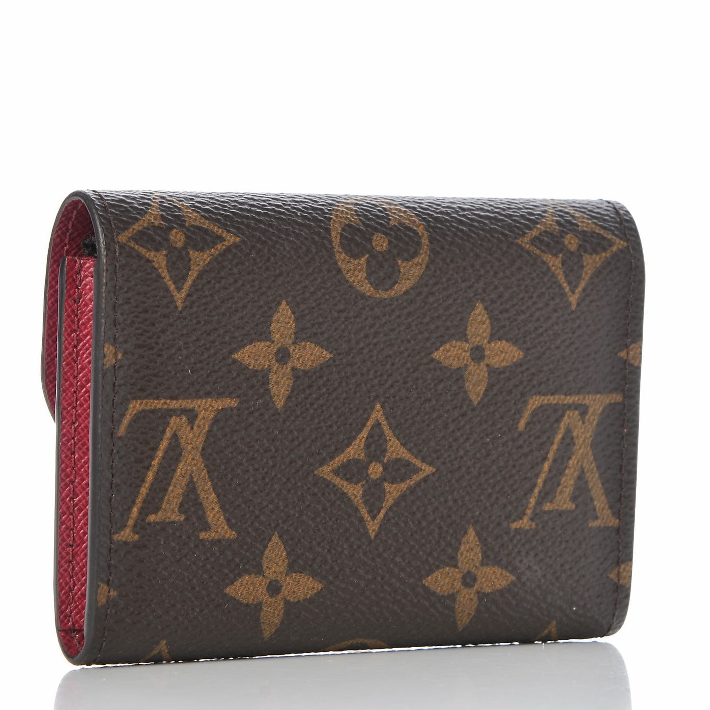 Monogram Rosalie Coin Purse Fuchsia