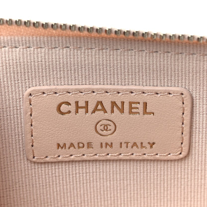 Chanel Caviar Quilted Zip Coin Purse Light Pink 6 of 7