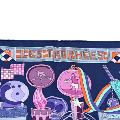 Hermes Silk Les Trophees Scarf 90 3 of 6