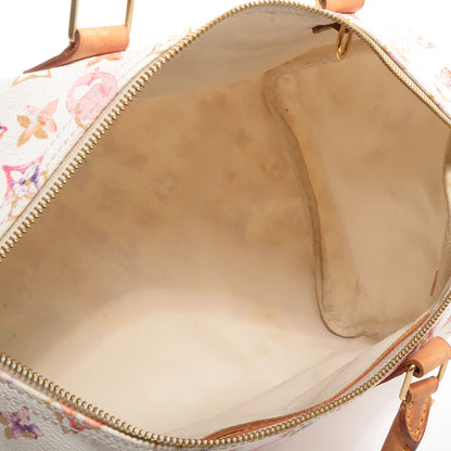 Louis Vuitton Watercolor Aquarelle Speedy 35 White 5 of 7