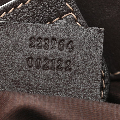 Gucci Crystal Monogram Medium Mix Tote Brown 7 of 9