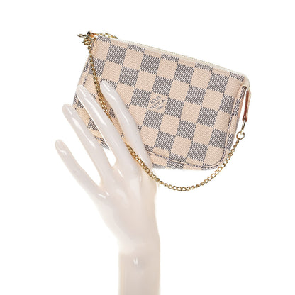 Louis Vuitton Damier Azur Mini Pochette Accessories 2 of 7