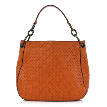 Bottega Veneta Nappa Intrecciato Small Loop Orange 1 of 12