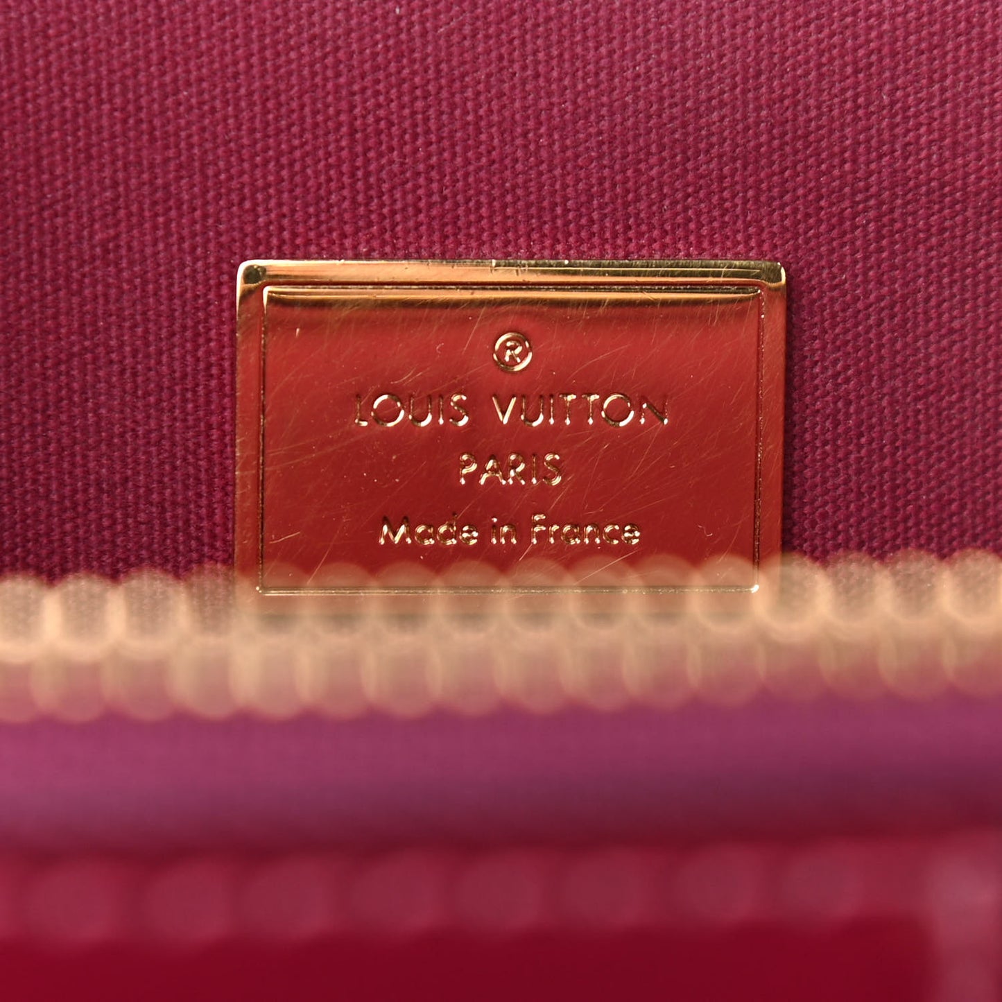 Patent Calfskin Miroir Tote Magenta