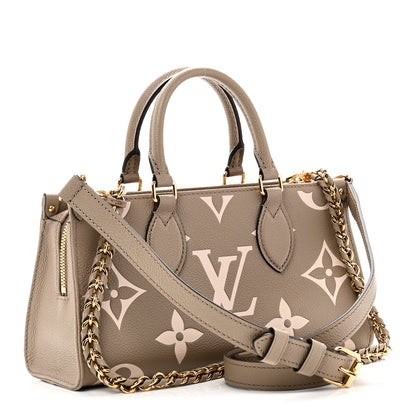 Louis Vuitton Empreinte OnTheGo East West Dove Cream 3 of 9