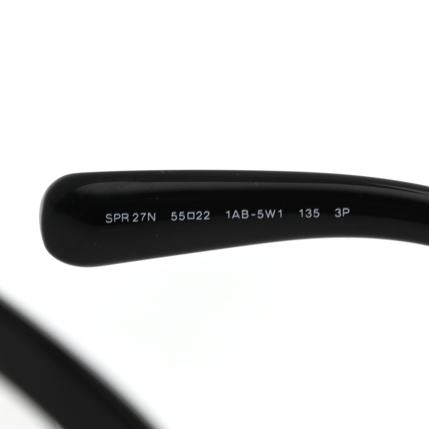 Prada Baroque Sunglasses SPR 27N Black 8 of 8