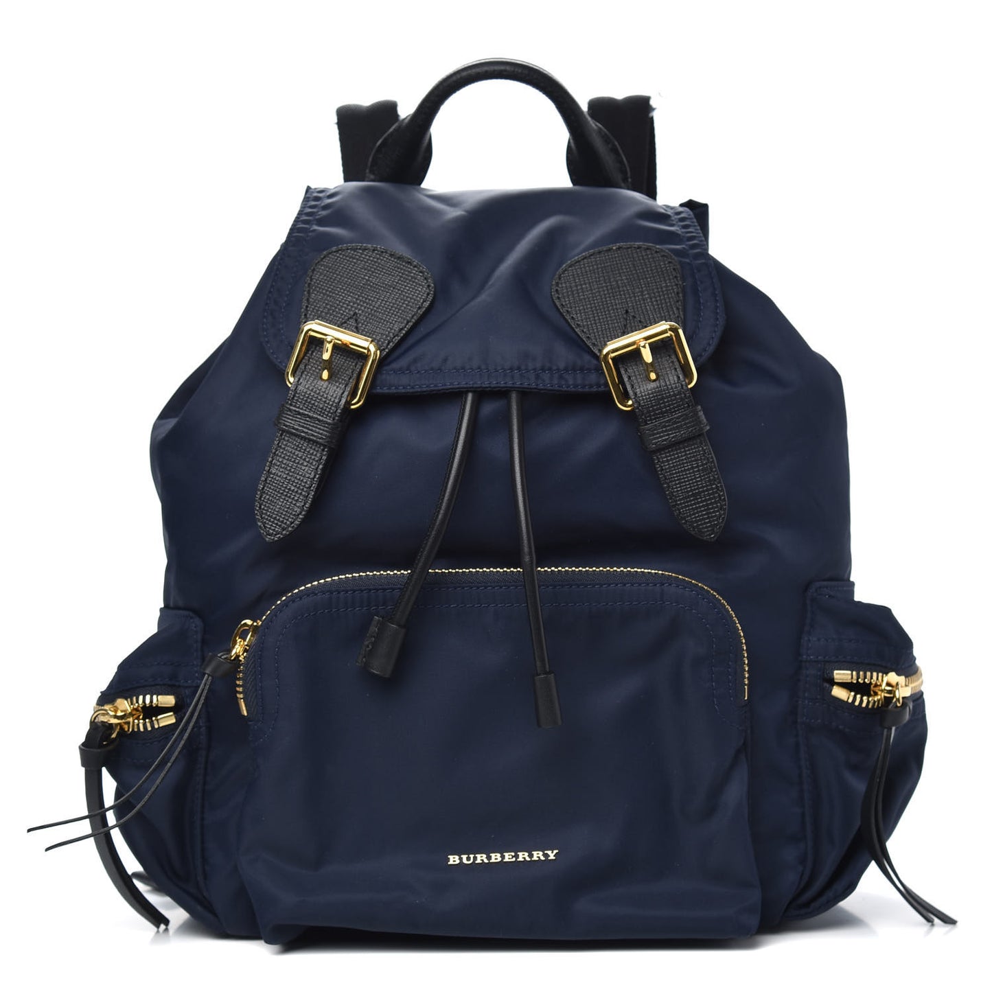 Nylon Medium Rucksack Backpack Ink Blue