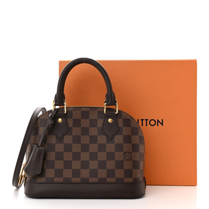 Louis Vuitton Damier Ebene Alma BB 10 of 10