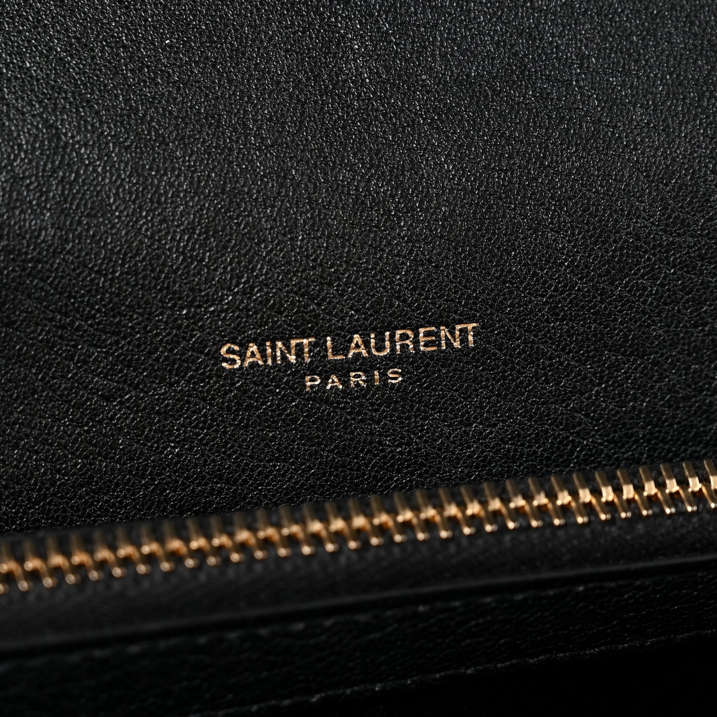 Sheepskin Matelasse Chevron Monogram Medium College Bag Black