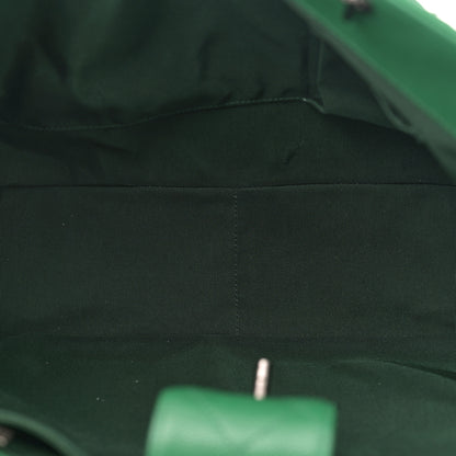 Chanel Caviar Quilted Large Classic Shopping Tote Green 5 of 10