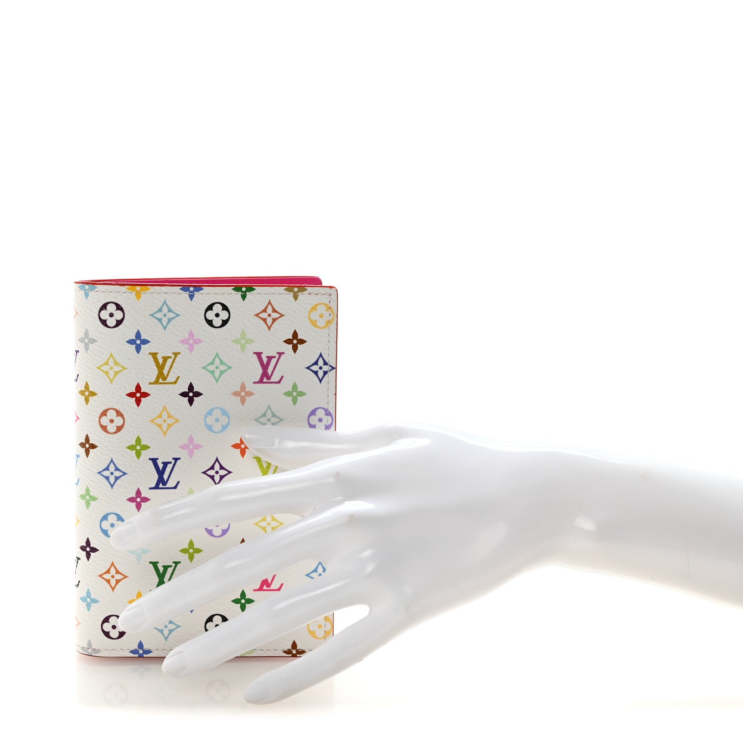 Louis Vuitton LV X TM Monogram Multicolor Passport Cover White 2 of 7