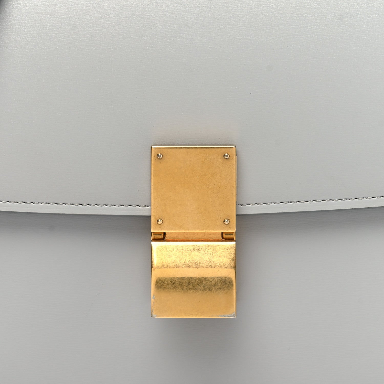 Celine Box Calfskin Medium Classic Box Flap Bag Cloud 10 of 12