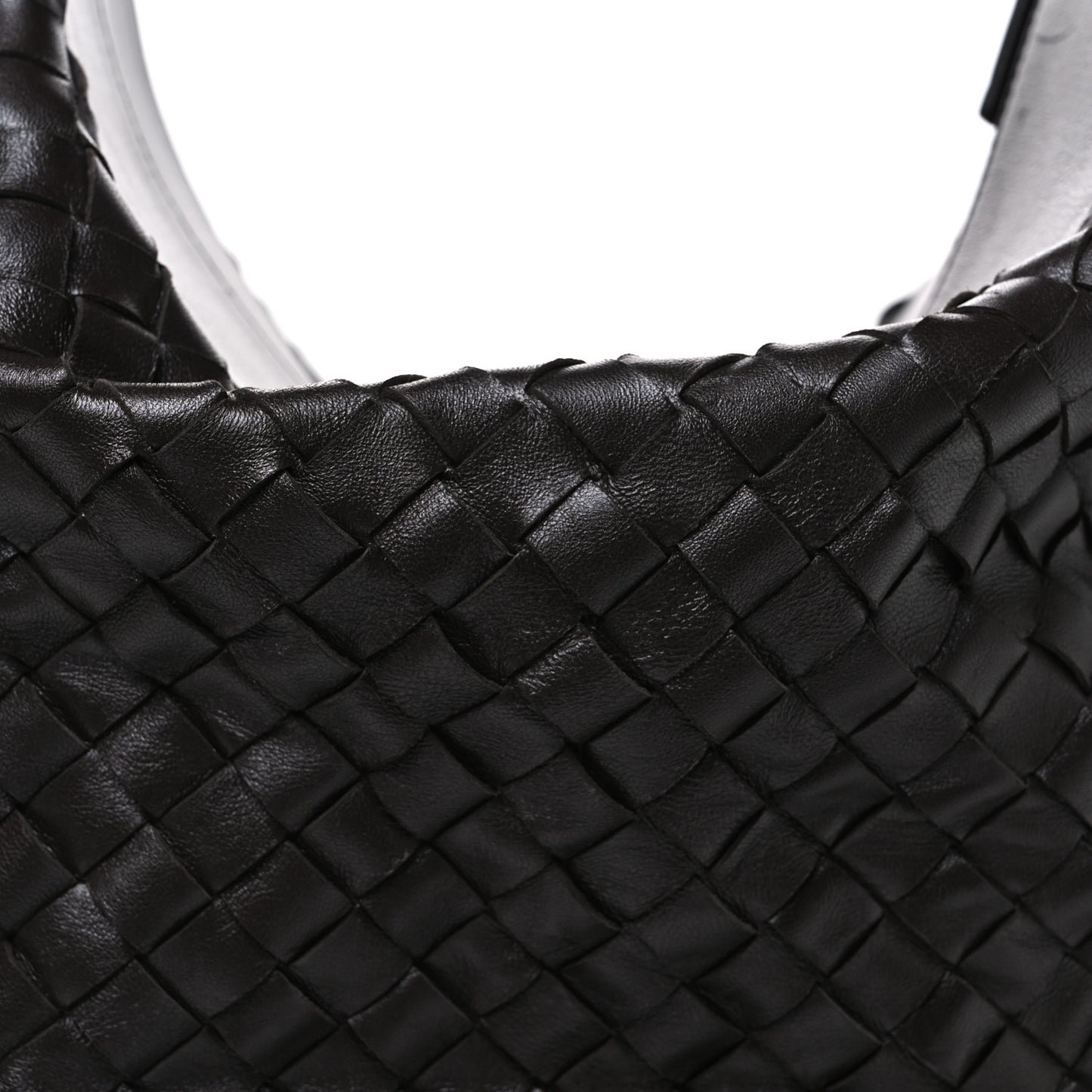 Intrecciato Shoulder Bag Ebano