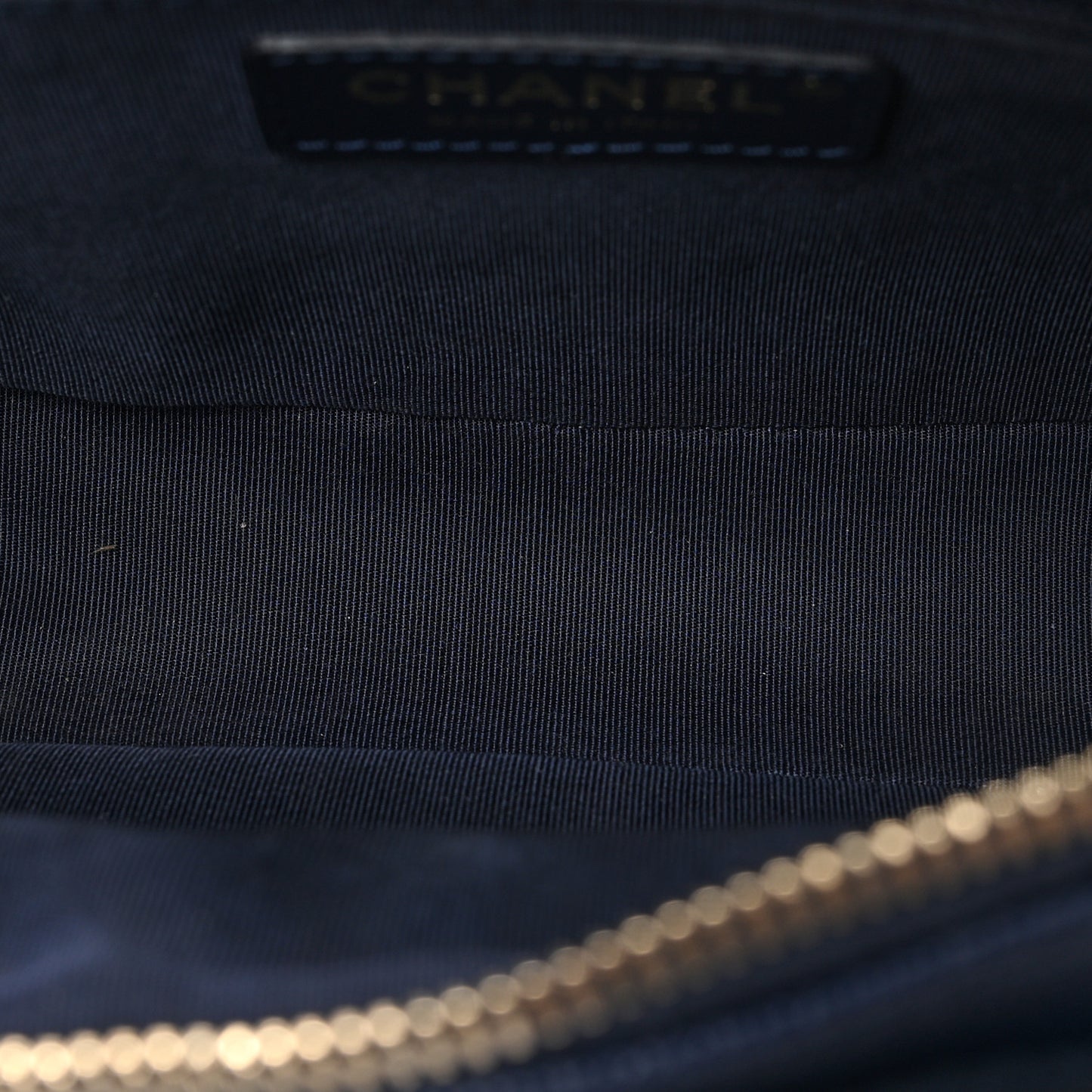 Caviar Quilted Waist Bag With Pouch Blue