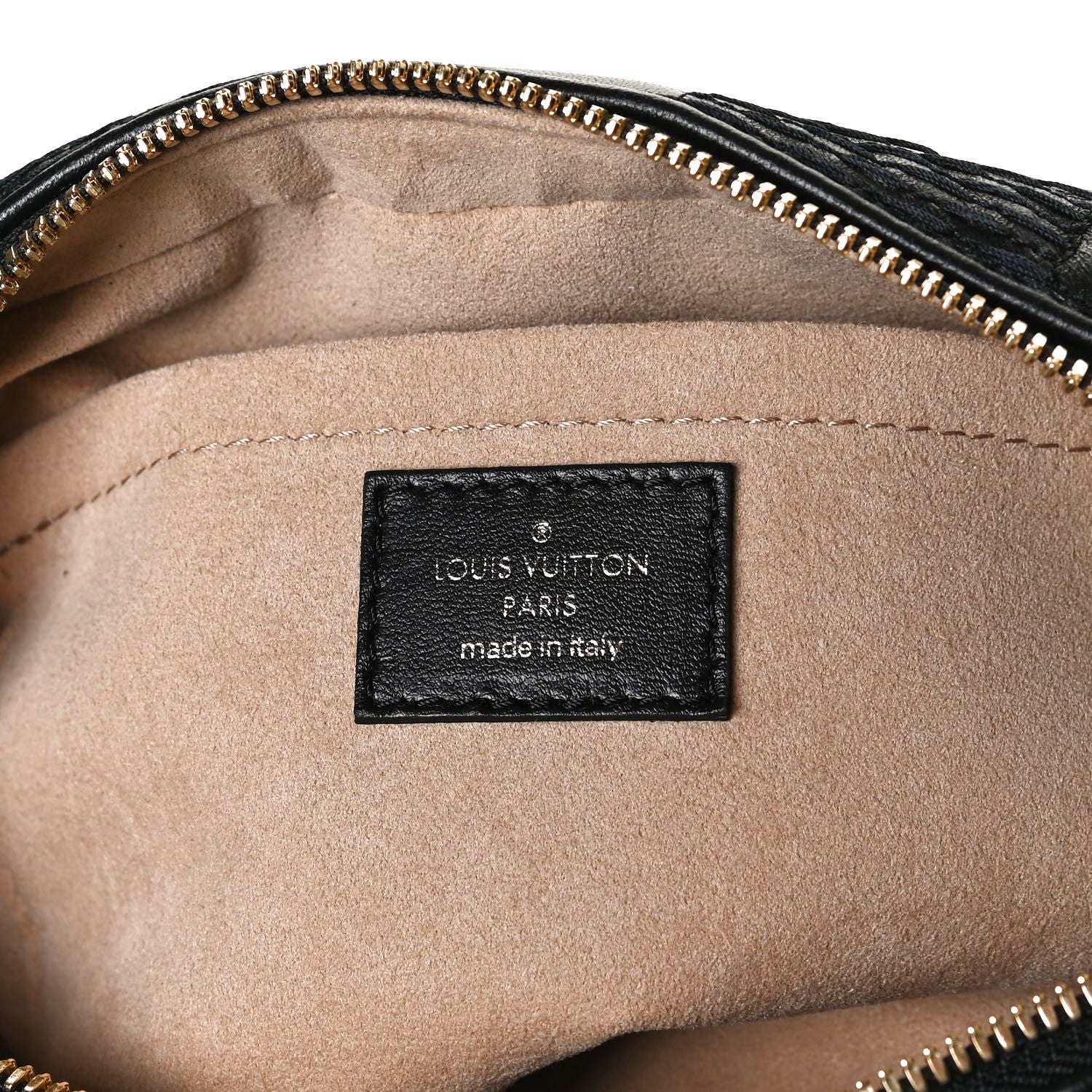 Louis Vuitton Lambskin Damier Quilt Troca PM Black 7 of 13