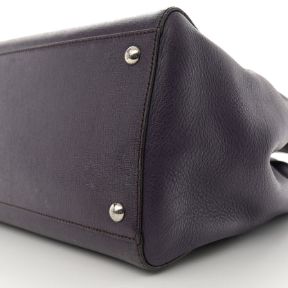 Fendi Vitello Elite Large 2Jours Tote Ametista 10 of 19