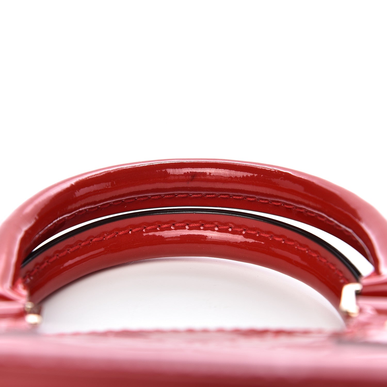 Louis Vuitton Vernis Alma BB Cherry 7 of 11