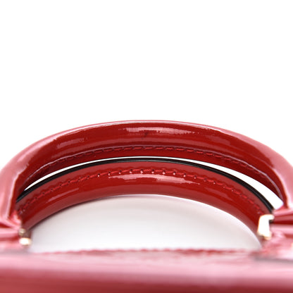 Louis Vuitton Vernis Alma BB Cherry 7 of 11