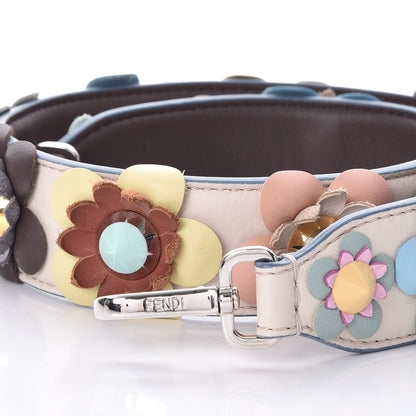 Fendi Vitello Dolce Flowerland Studded Strap You Camelia Moresco Multicolor 3 of 10