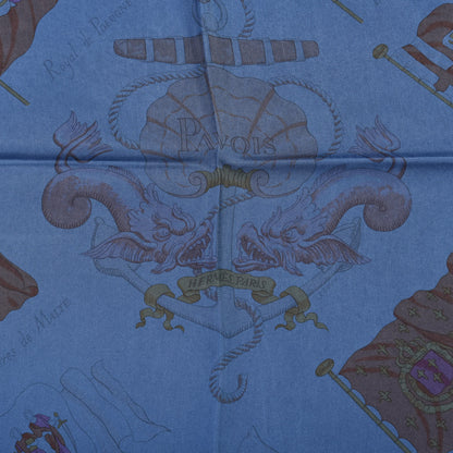 Hermes Silk Dip Dye Pavois Scarf 90 2 of 4